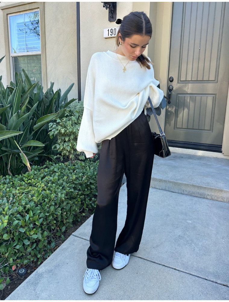 Becoming Yours Satin Pants