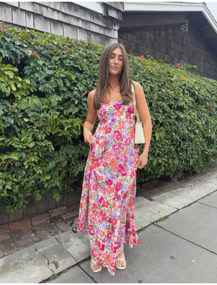 Handle On You Floral Dress