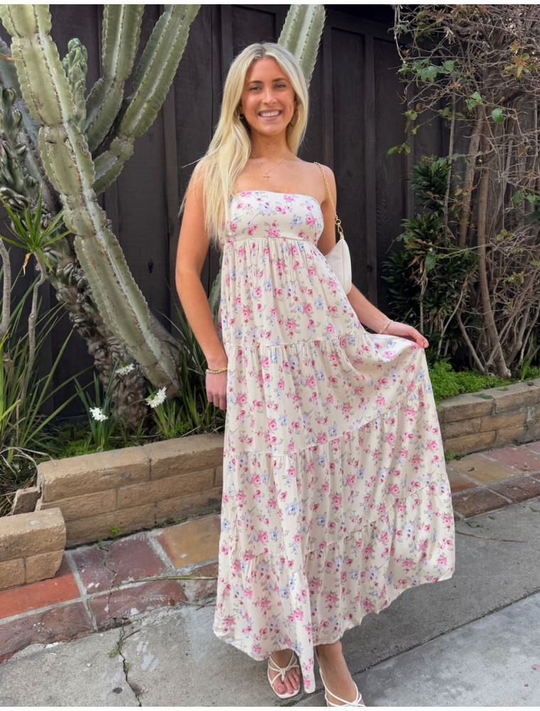 Handle On You Floral Dress