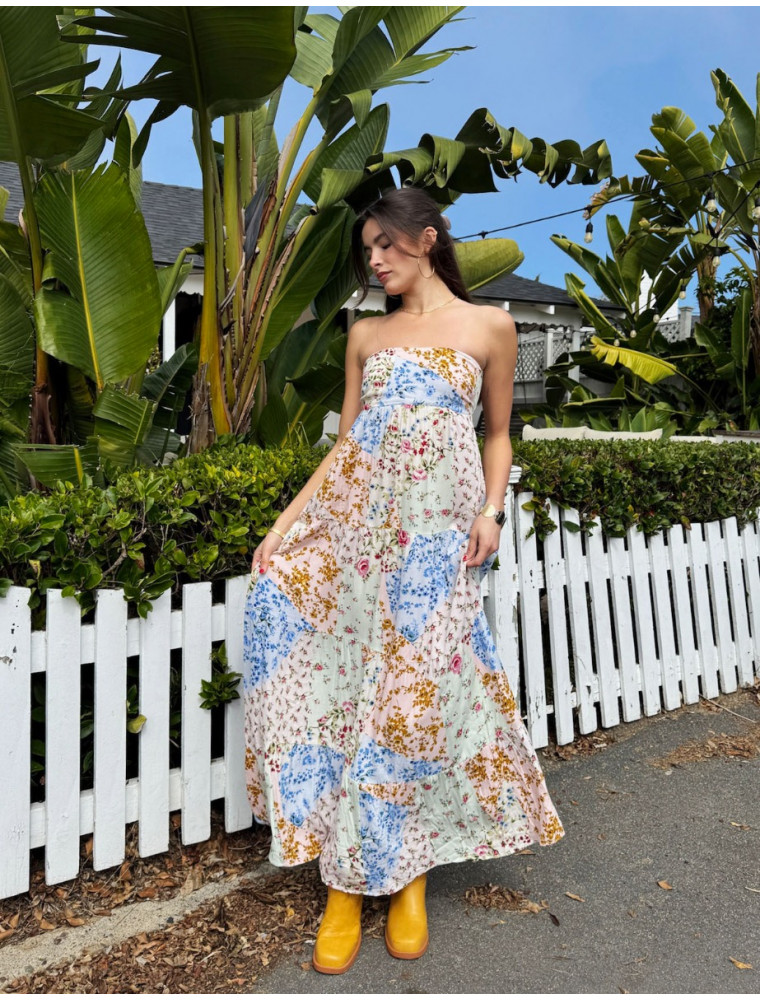 Handle On You Floral Maxi Dress