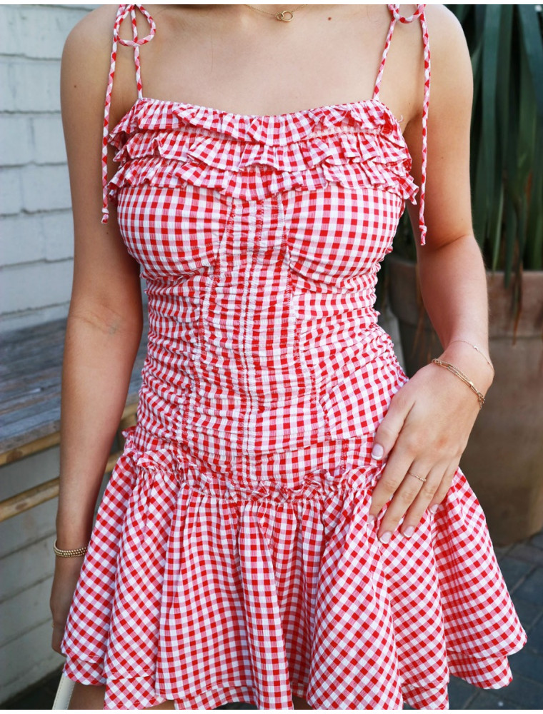 Classy Girls Gingham Dress