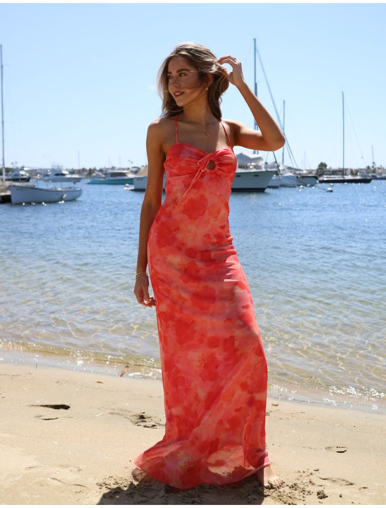 Girl On Fire Maxi Dress