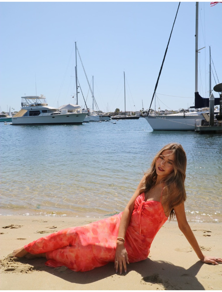 Girl On Fire Maxi Dress