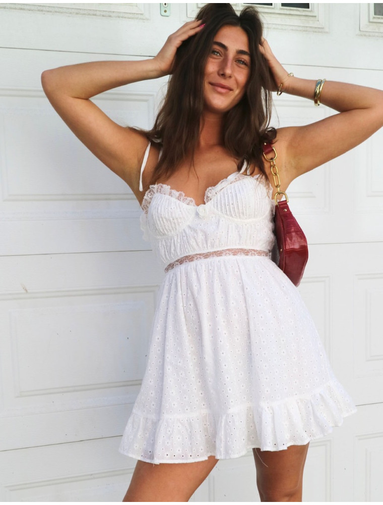 Memory Lane Eyelet Dress