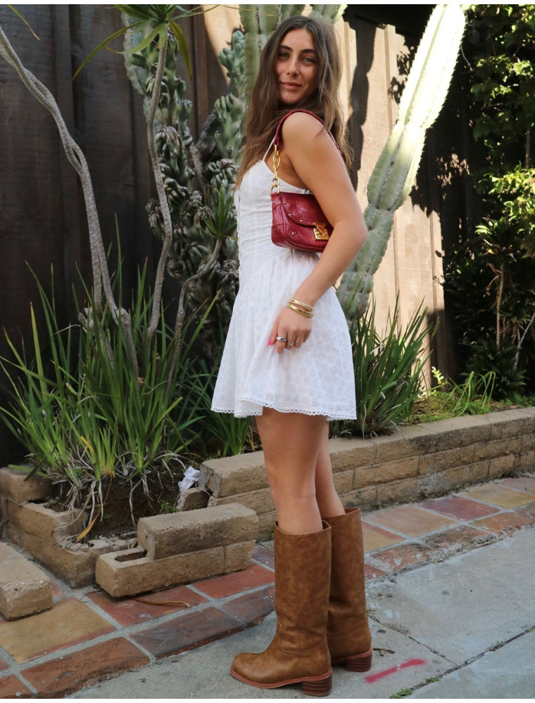 Call You Mine Eyelet Dress
