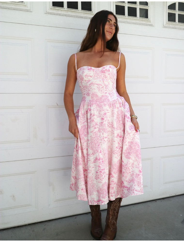 A Perfect Day Midi Dress