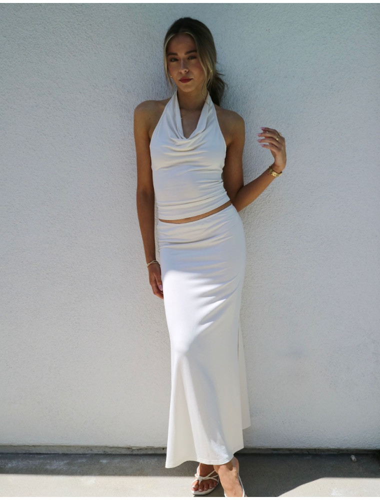 Gone Coastal Skirt Set
