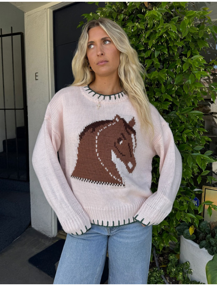 Off To The Races Sweater