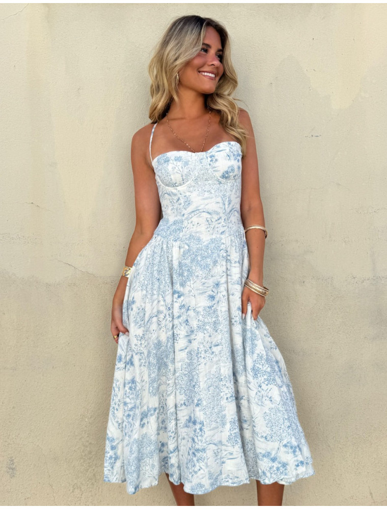 A Perfect Day Midi Dress