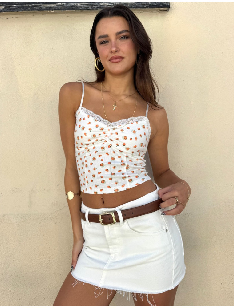 Out Of This World Denim Skirt