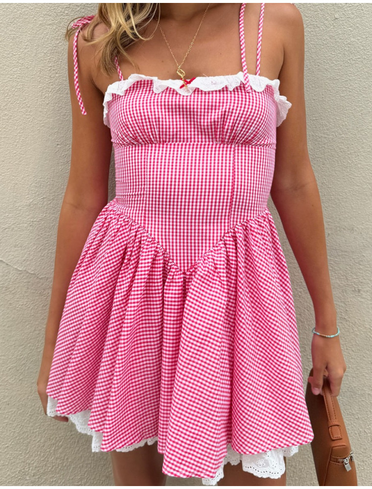 Strawberry Farms Mini Dress