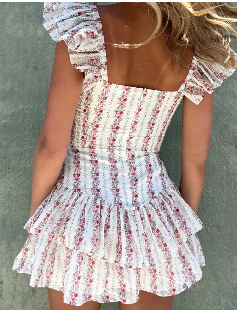 Young And Free Floral Mini Dress