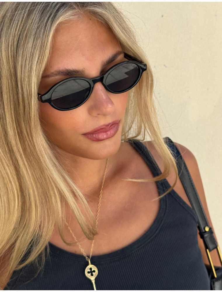 Josie Black/Smoke Sunglasses
