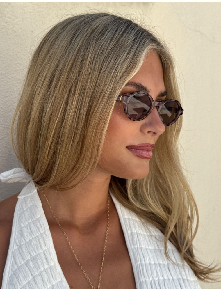 Josie Snow Tort/Olive Sunglasses