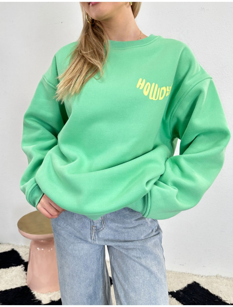 Howdy Hun Crewneck Sweatshirt