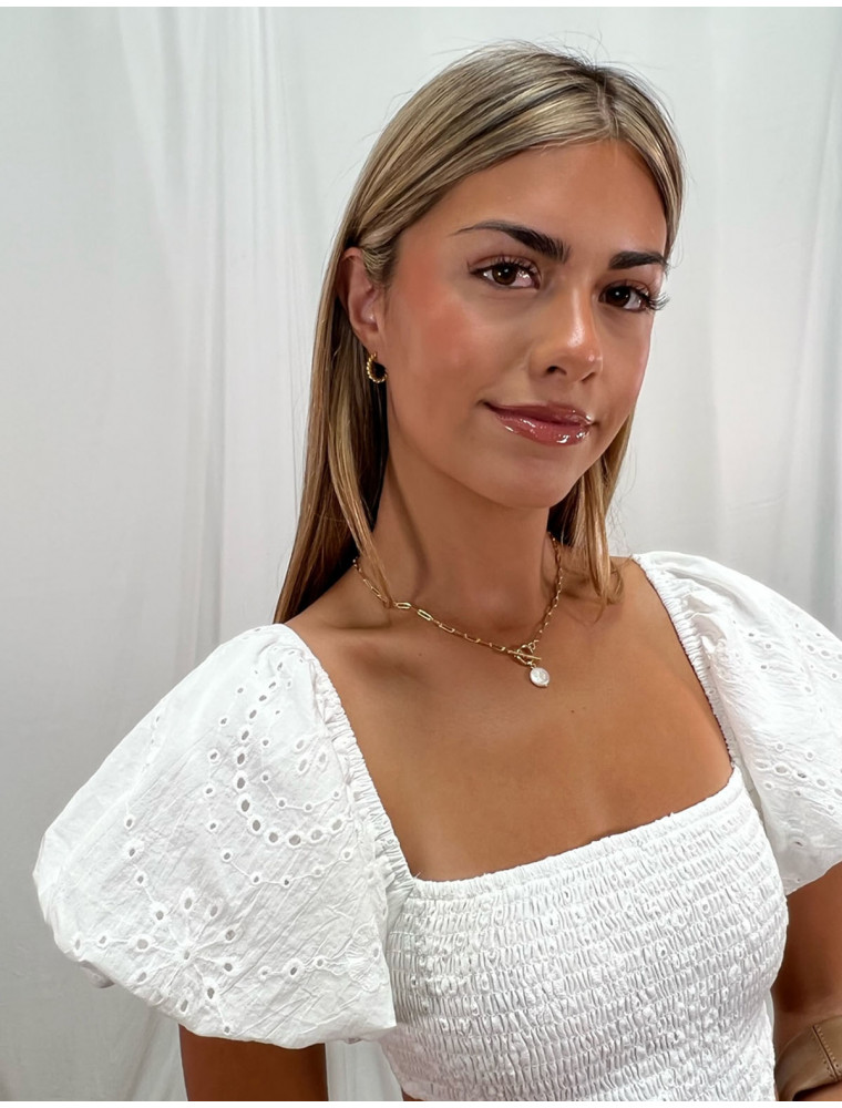 Hadley Gold Hoop Earrings