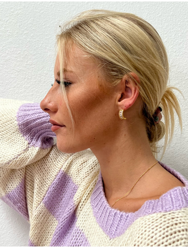Blaire Gold Dipped Earrings