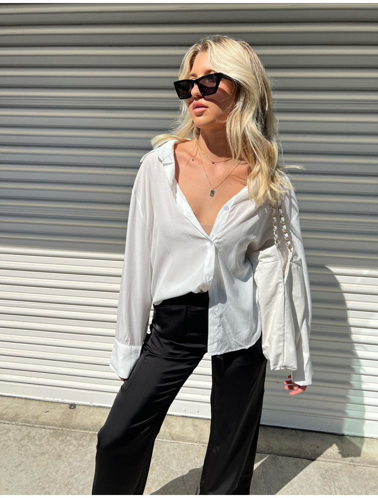 No Wrong Moves Off White Top