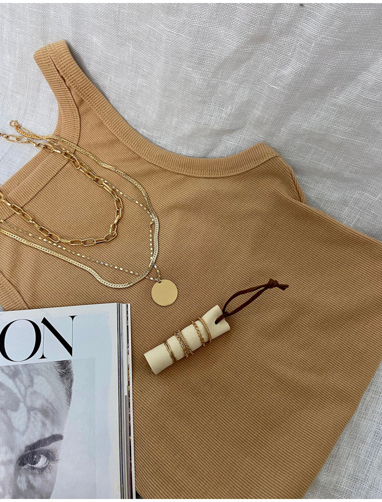 June Gold Ring Set
