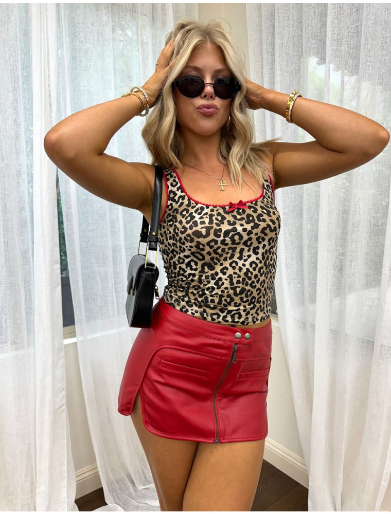 Hide Away Leopard Top