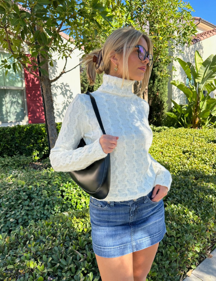Warm hot sale turtleneck sweater