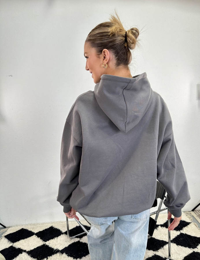 Los Angeles Charcoal Hoodie Isabelles s Cabinet