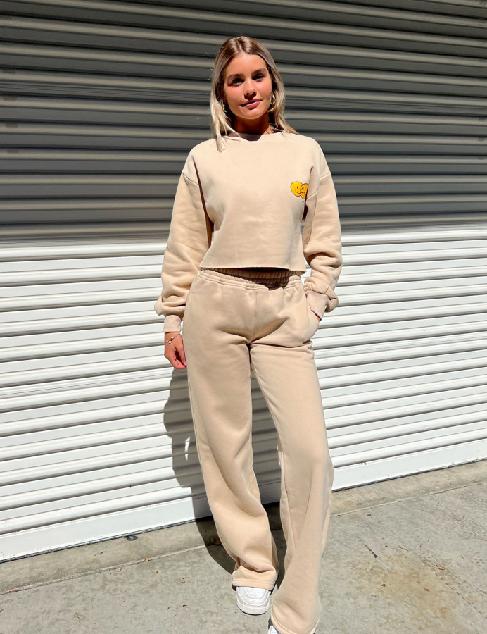 Sweatpants tan outlet