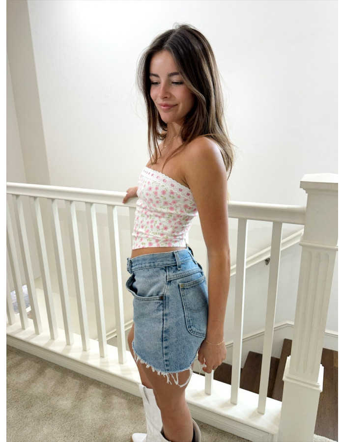 Summer Loving Strapless Top | Isabelles's Cabinet