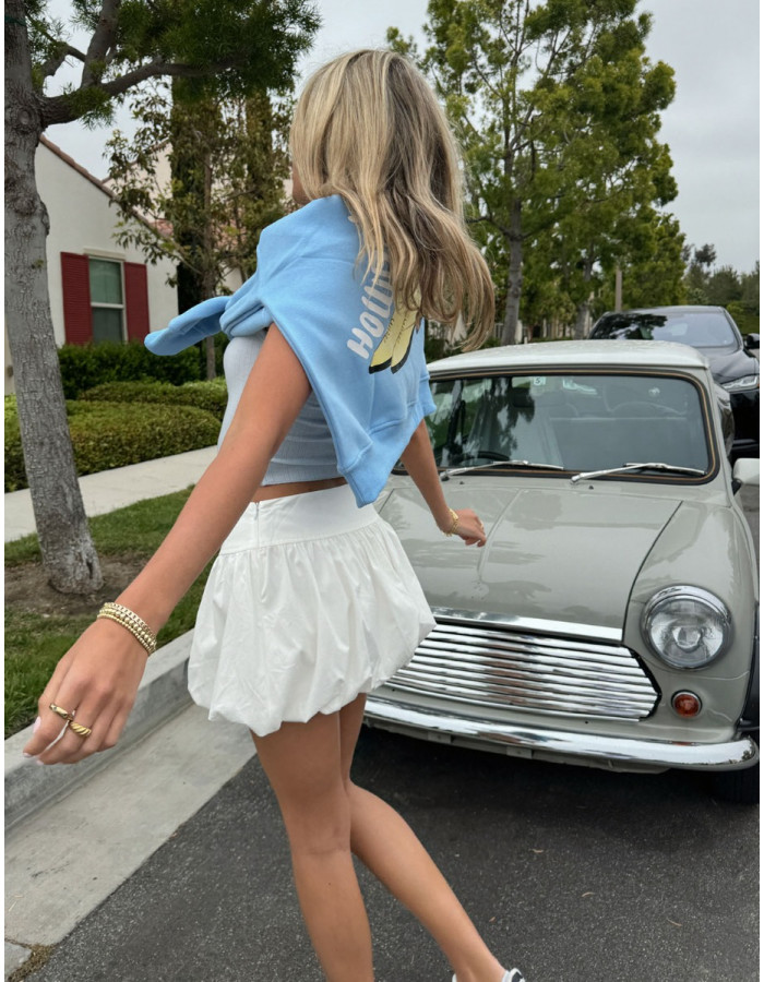 muguet spangle mini skirt アイボリーM Darcy Overlap Mini Skirt – USA KOOKAÏ