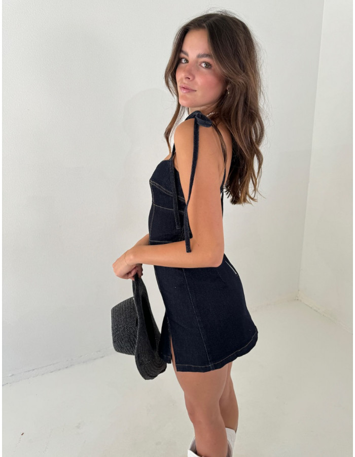 Spoil You Denim Mini Dress | Isabelles's Cabinet