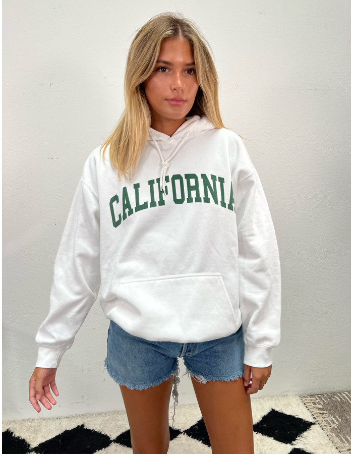 White green hoodie outlet