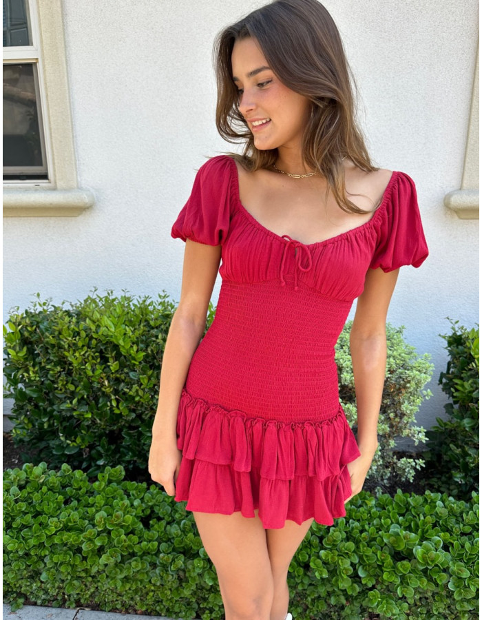 Ruffle sun dress online